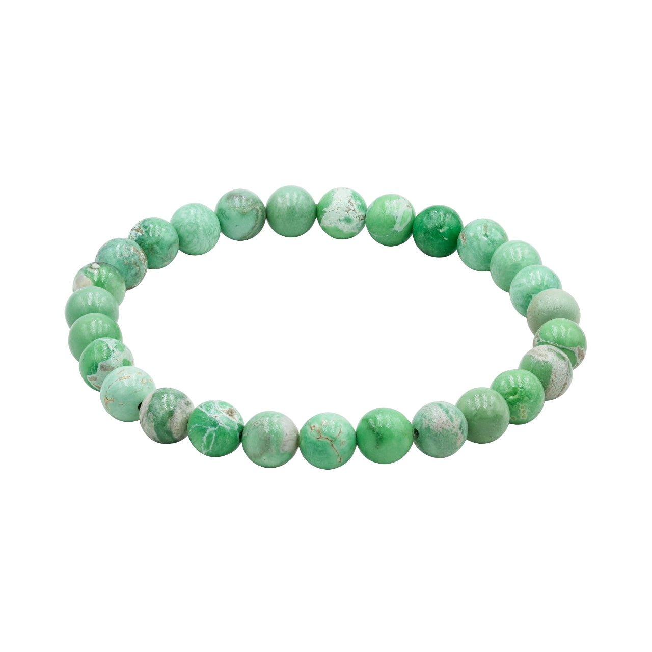 Starborn Variscite Elastic Beaded Bracelet