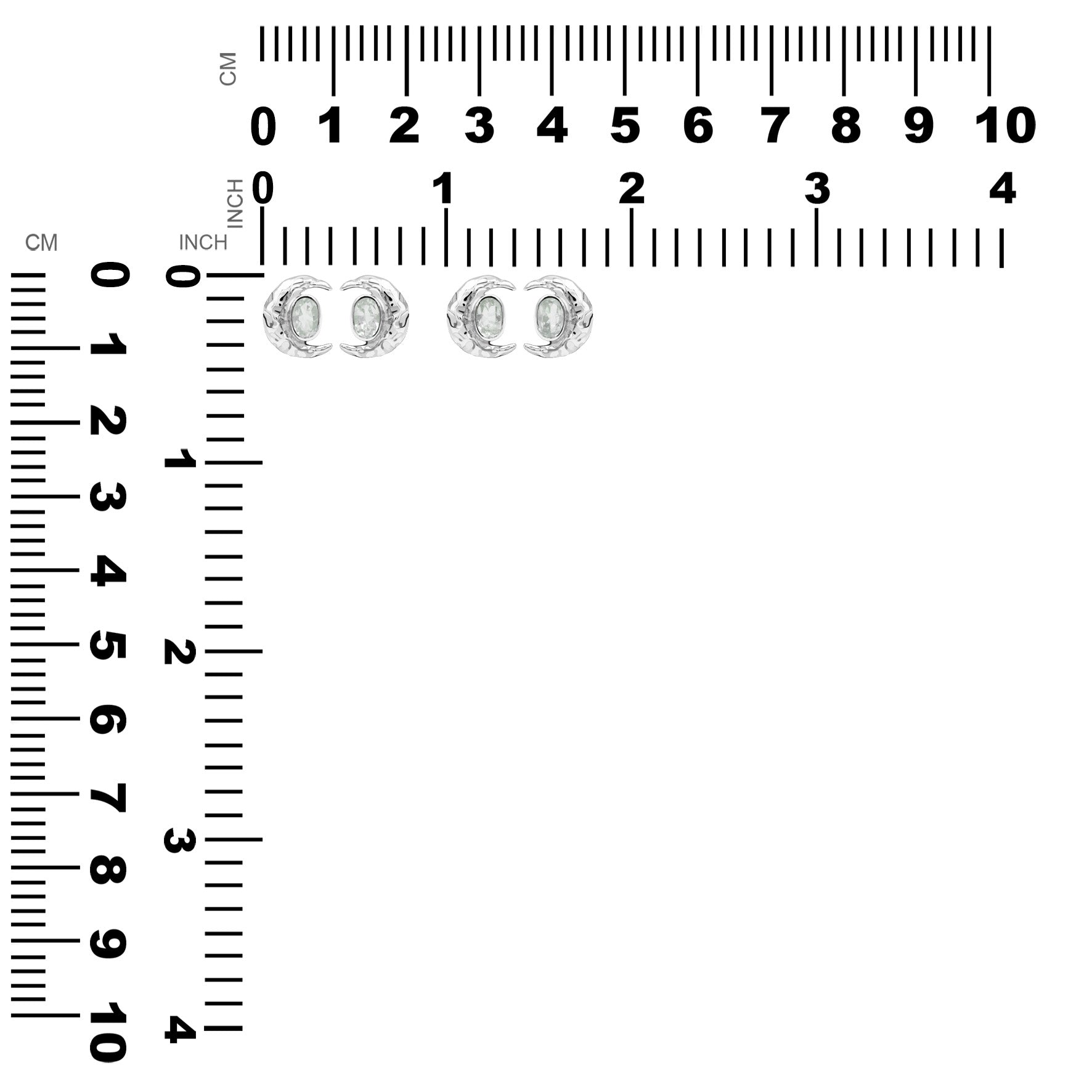 Starborn – Getrommelte Karneol-Ohrstecker im Ohrstecker-Stil, Sterlingsilber