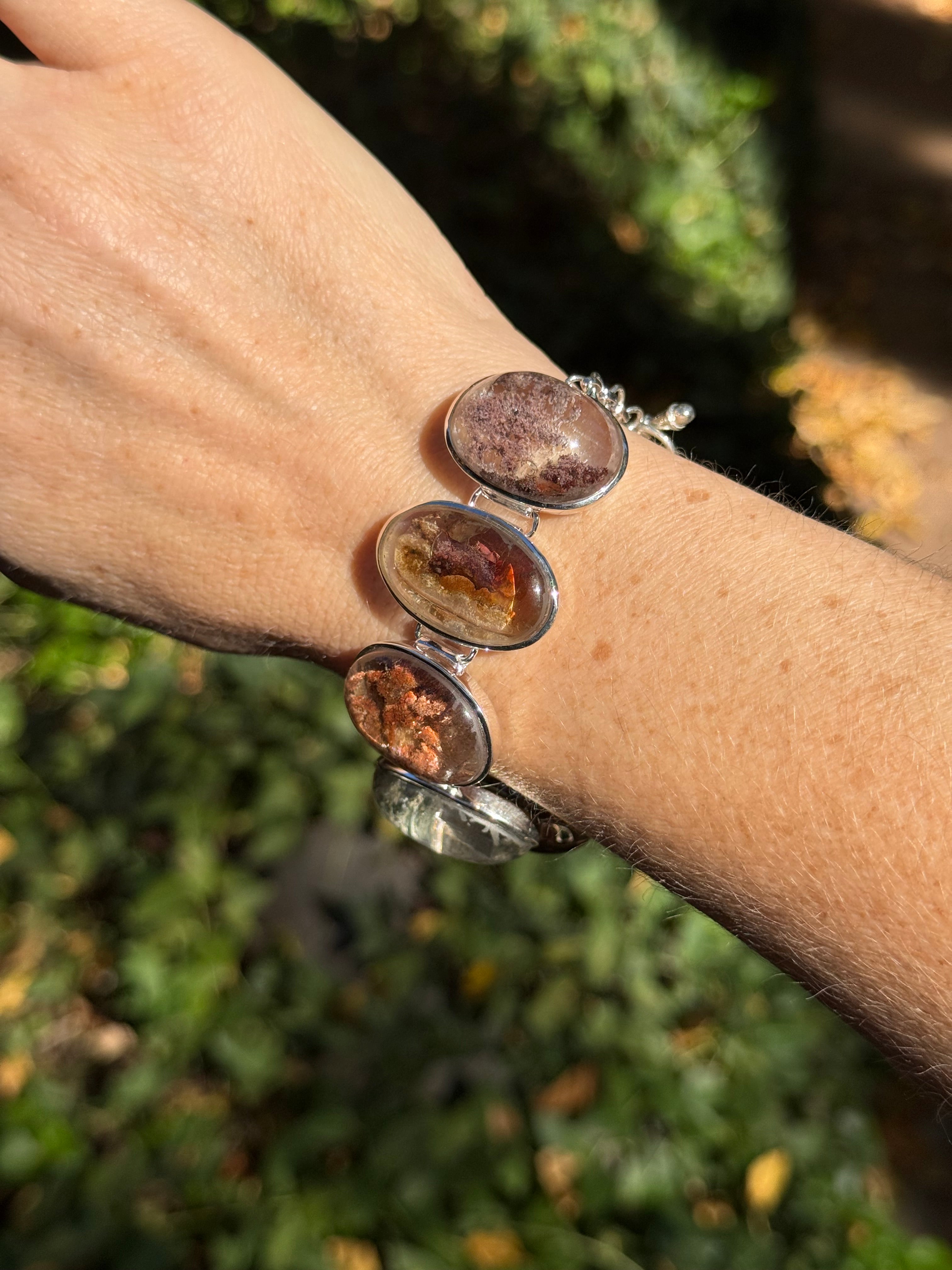 Starborn Lodolite Bracelet in Sterling Silver