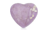 Natural Phosphosiderite heart cabochon - Small