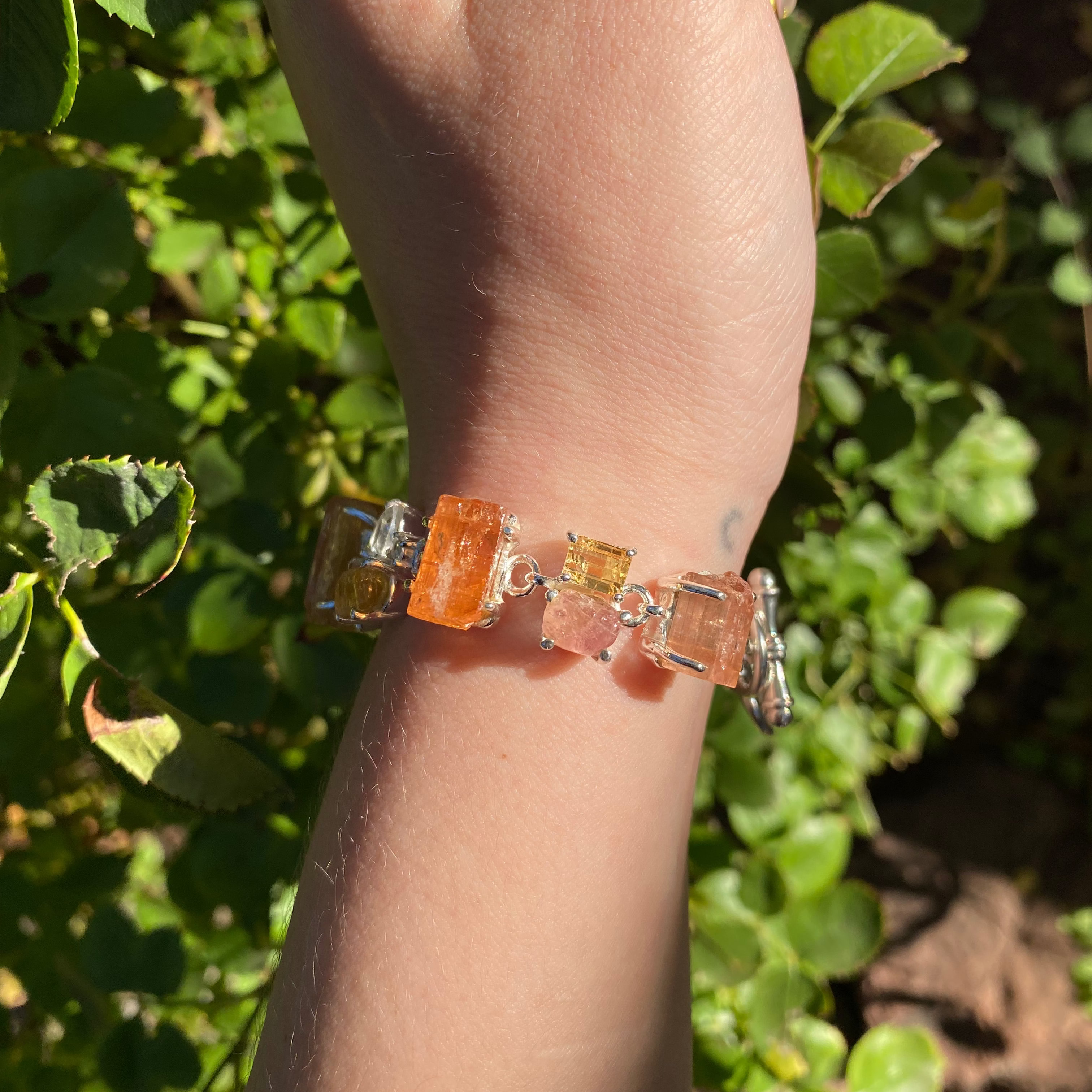 Starborn Imperial Topaz Bracelet in Sterling Silver