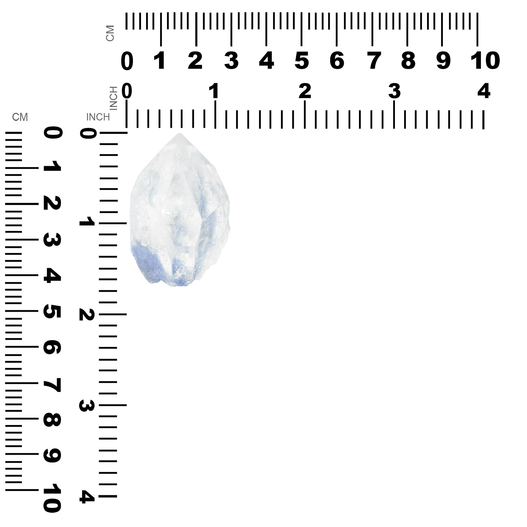 Starborn Blue Dumortierite in Quartz Crystal Collector's Corner Specimen 190.5 carats - 1 Piece