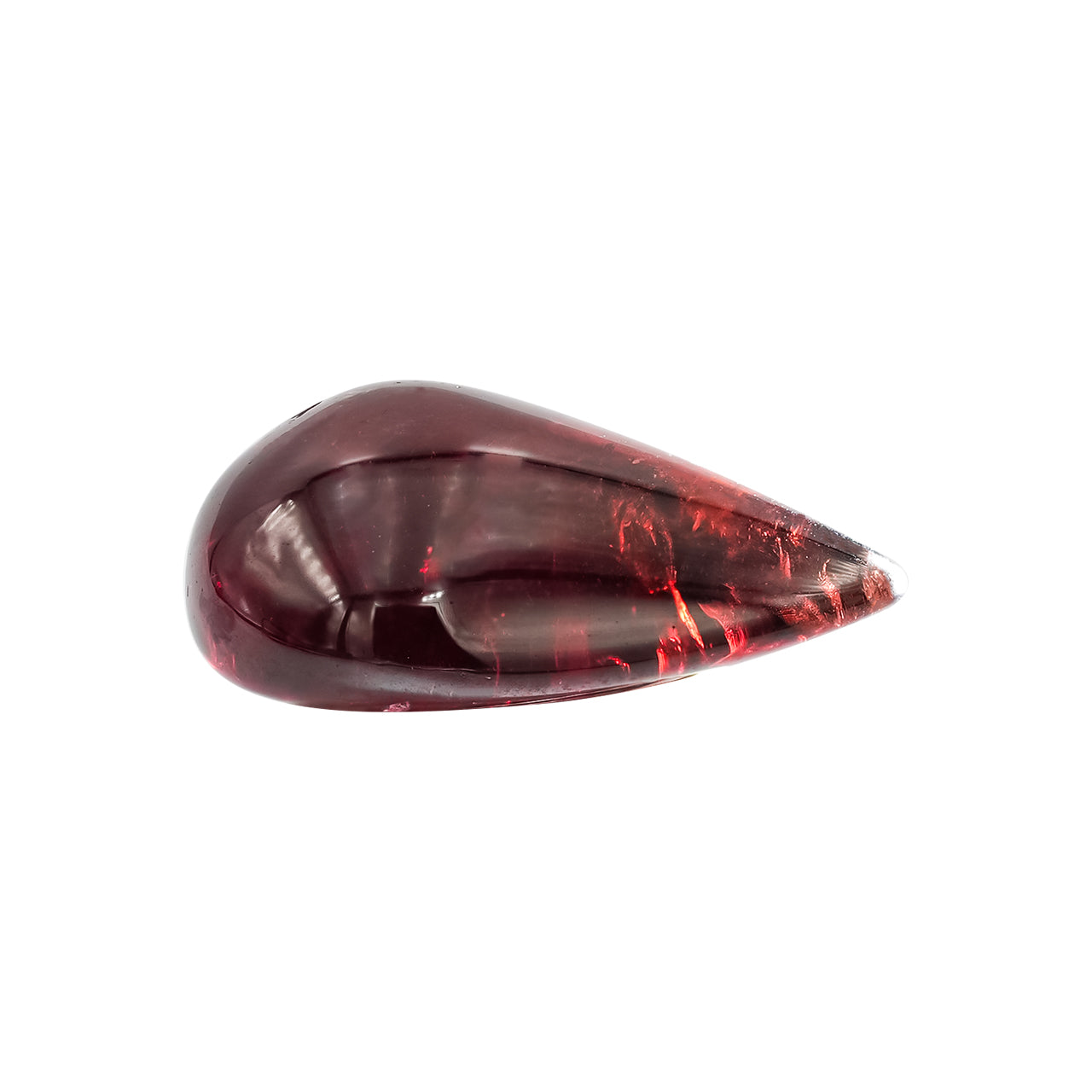 Starborn Brazilian Spessartite Garnet Pear Cabochon 28cts - 1 Piece