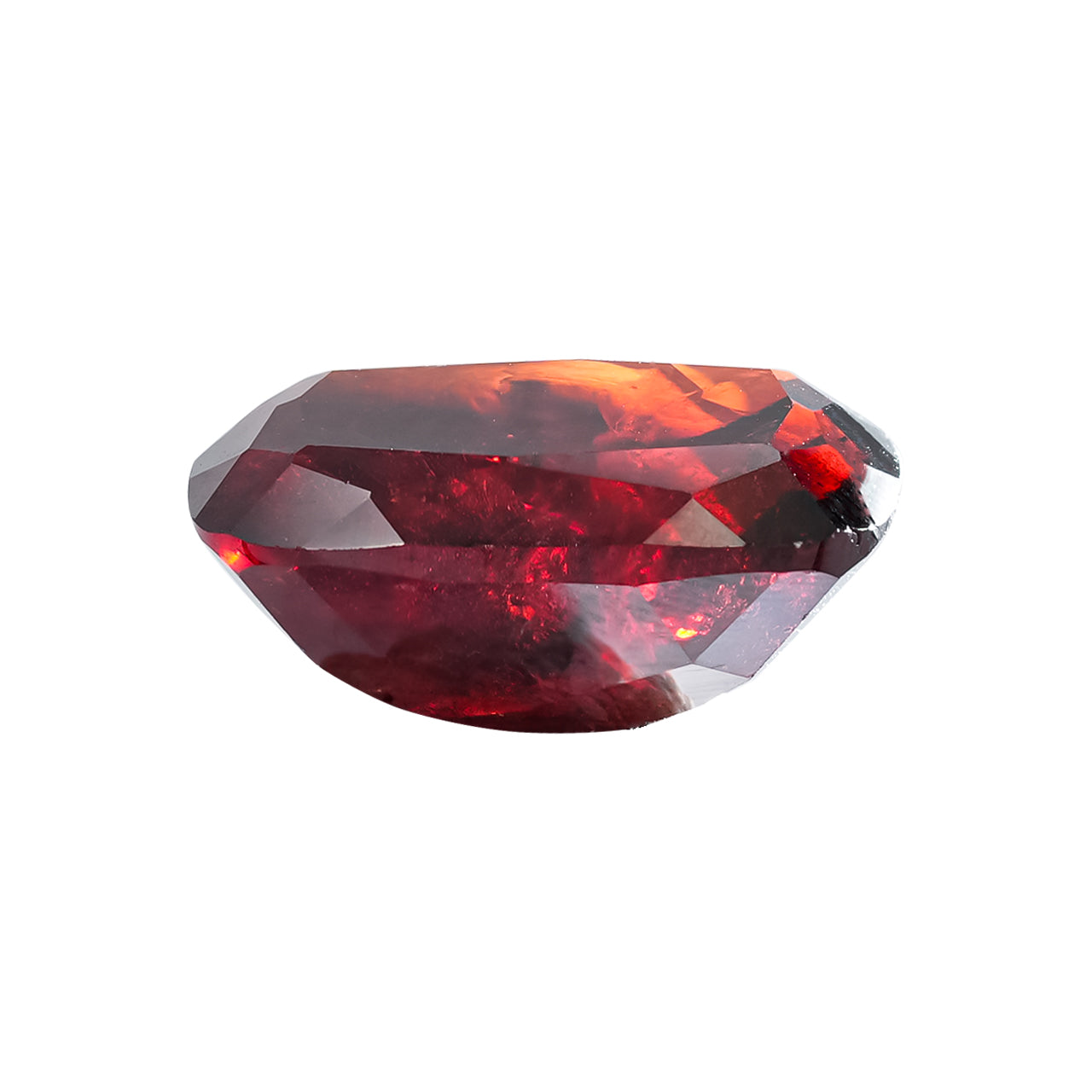 Starborn Brazilian Spessartite Garnet Faceted Rectangle 26.5cts - 1 Piece
