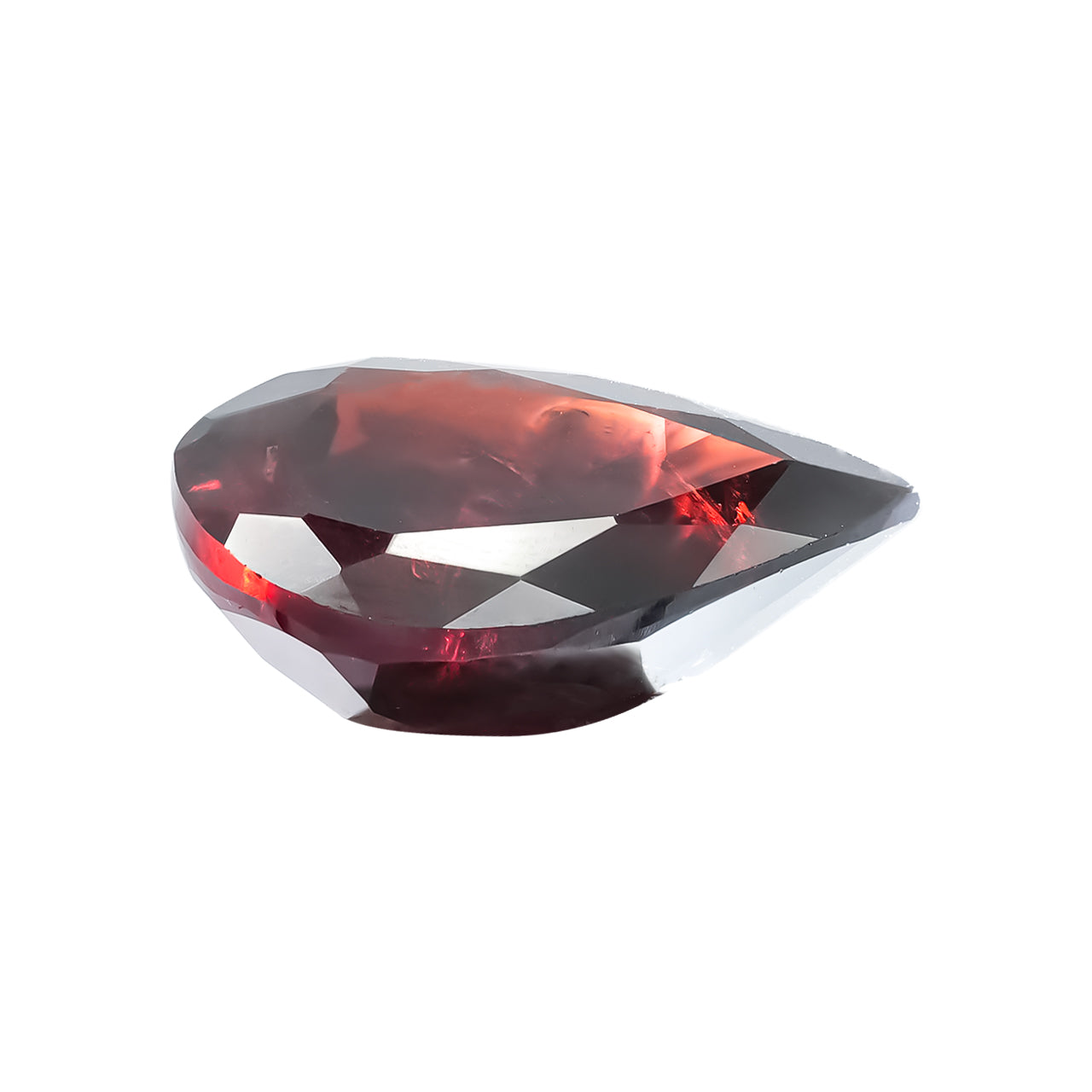 Starborn Brazilian Spessartite Garnet Faceted Pear 26cts - 1 Piece
