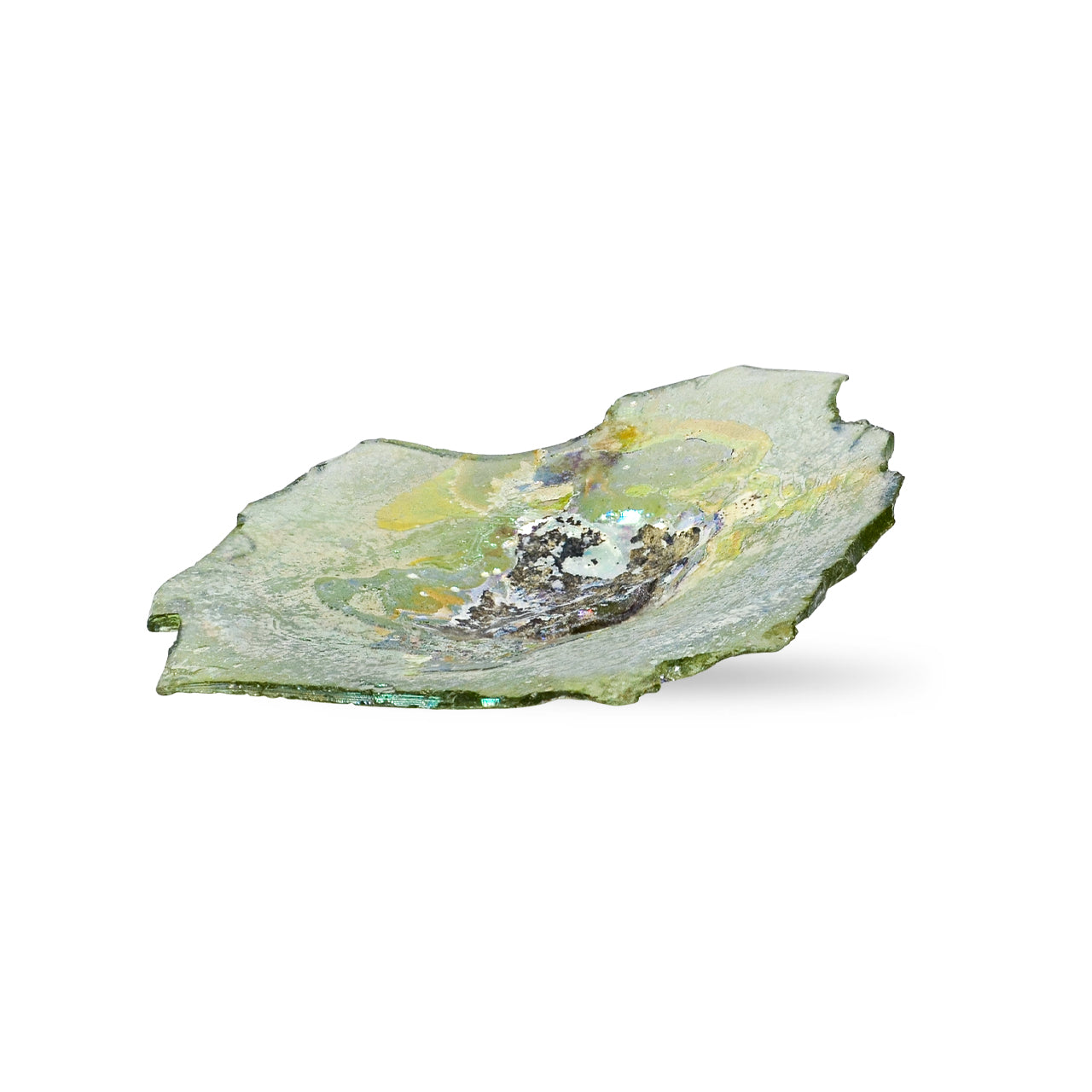 Pieza de esquina de coleccionista Starborn Roman Glass 202,5 ​​cts
