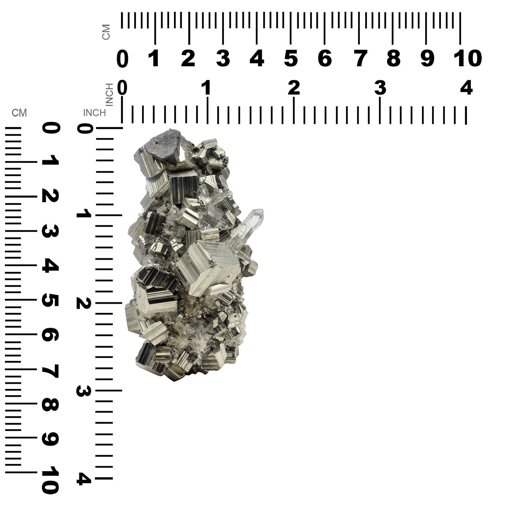 Rainbow Pyrite Crystal Specimen 787.5 carats