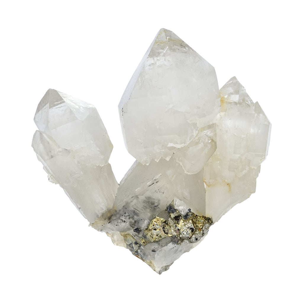 Unique Quartz Crystal with Pyrite Specimen 32.6 grams | Starborn
