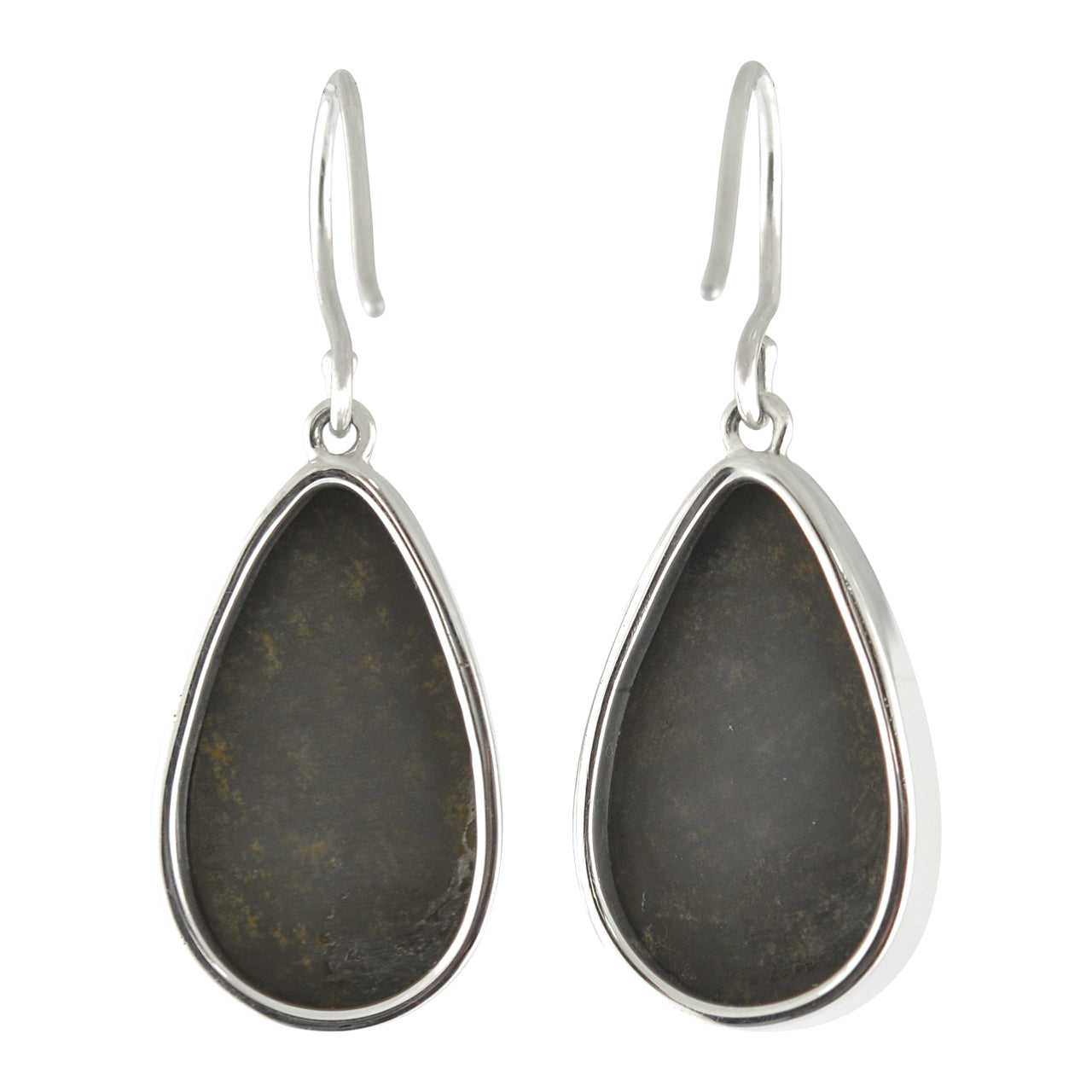 Ammolite Pear Earrings