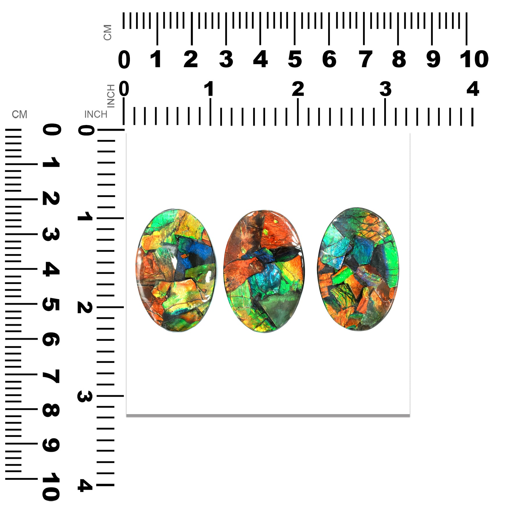 Ammolite Oval Cabochon 36 mm