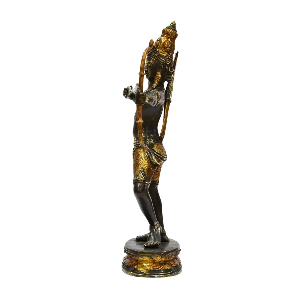 Arjuna Bronze Statue