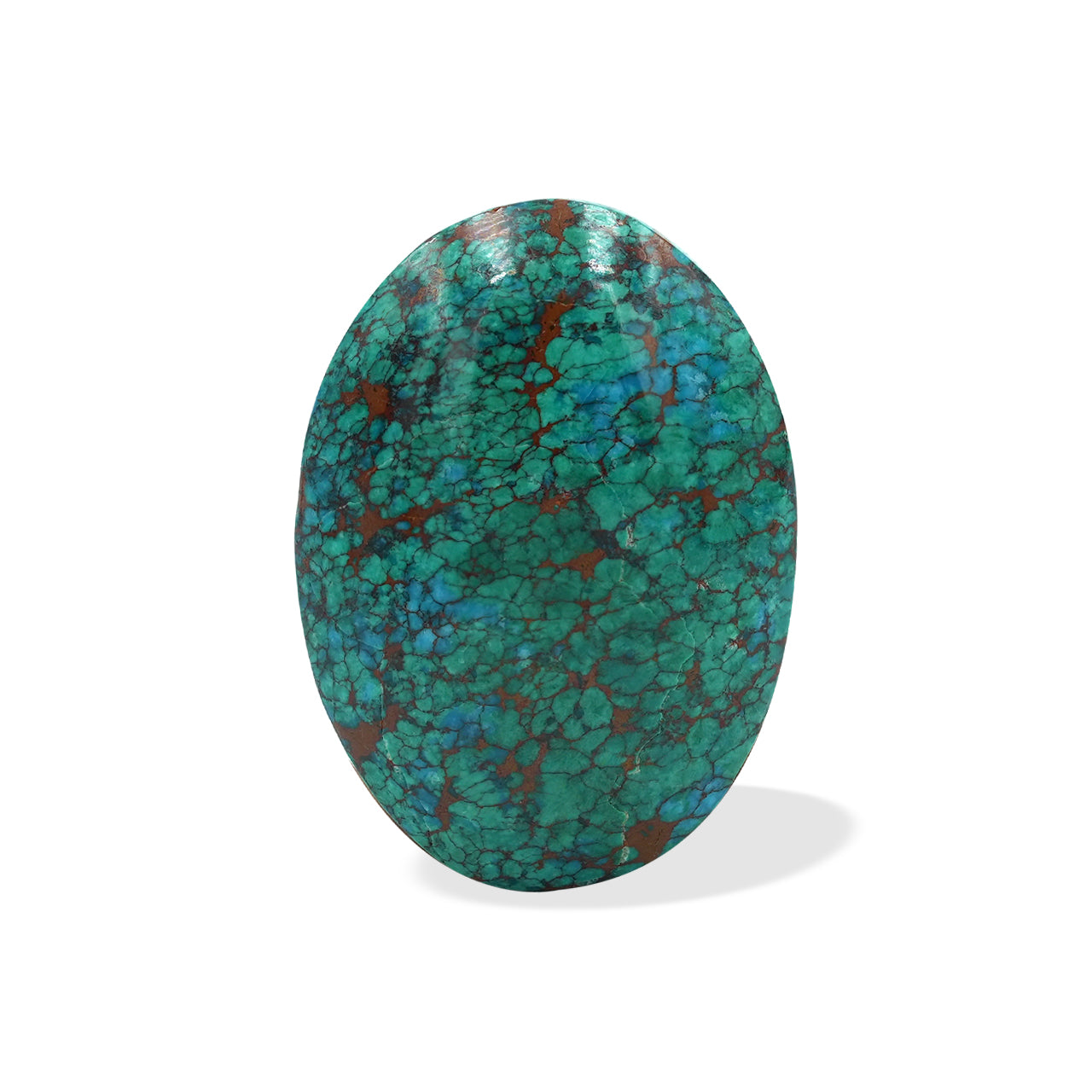 Chile Chrysocolla Oval cabochon 18x25mm