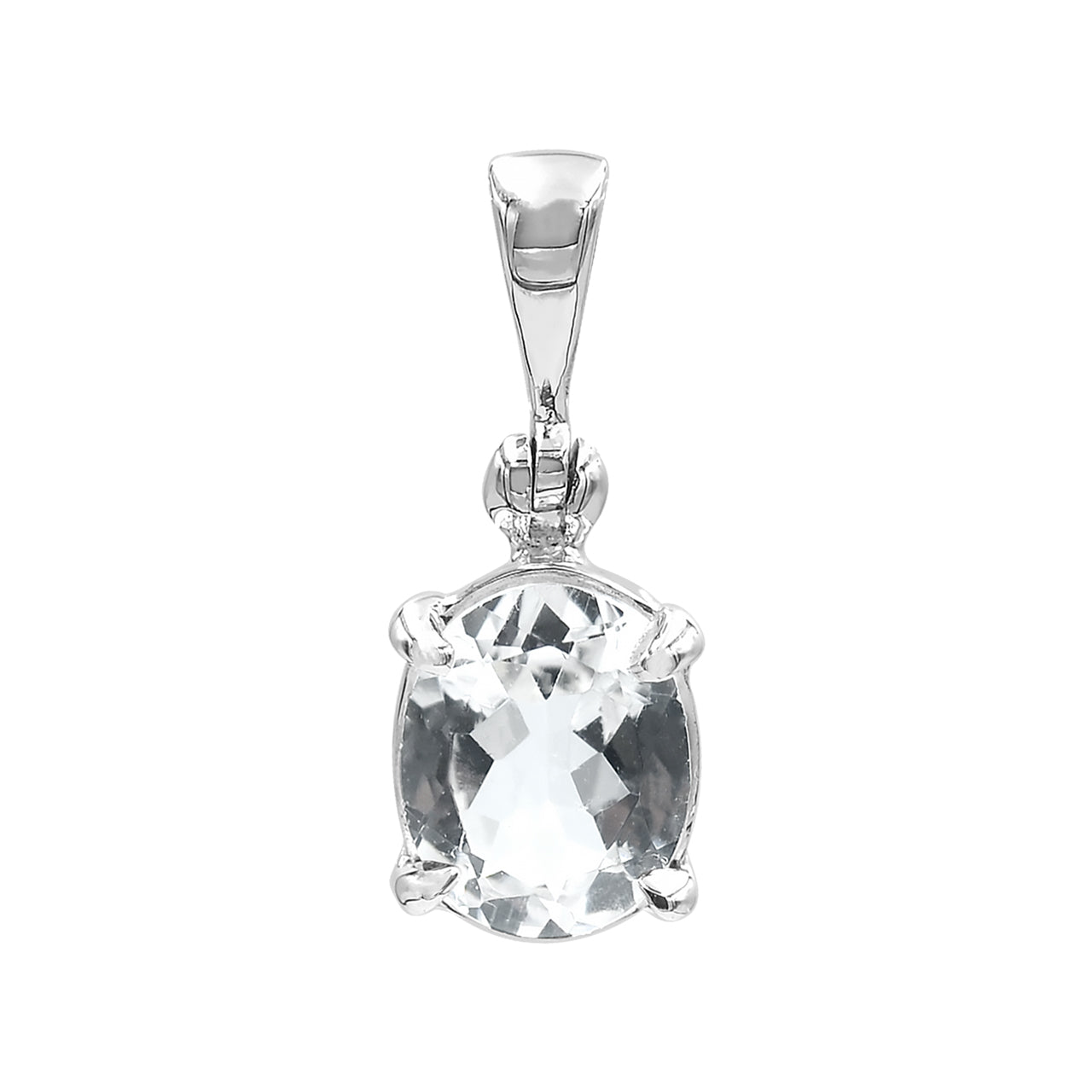 Danburite Oval Pendant