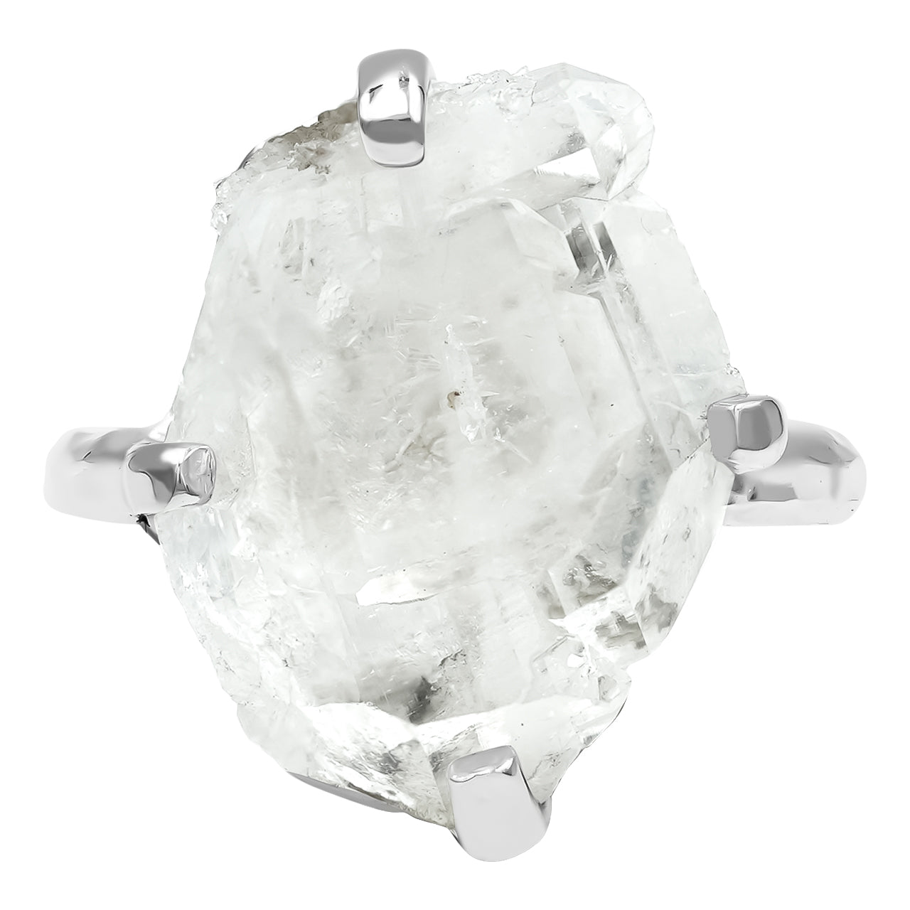 Faden Quartz cast prong set ring