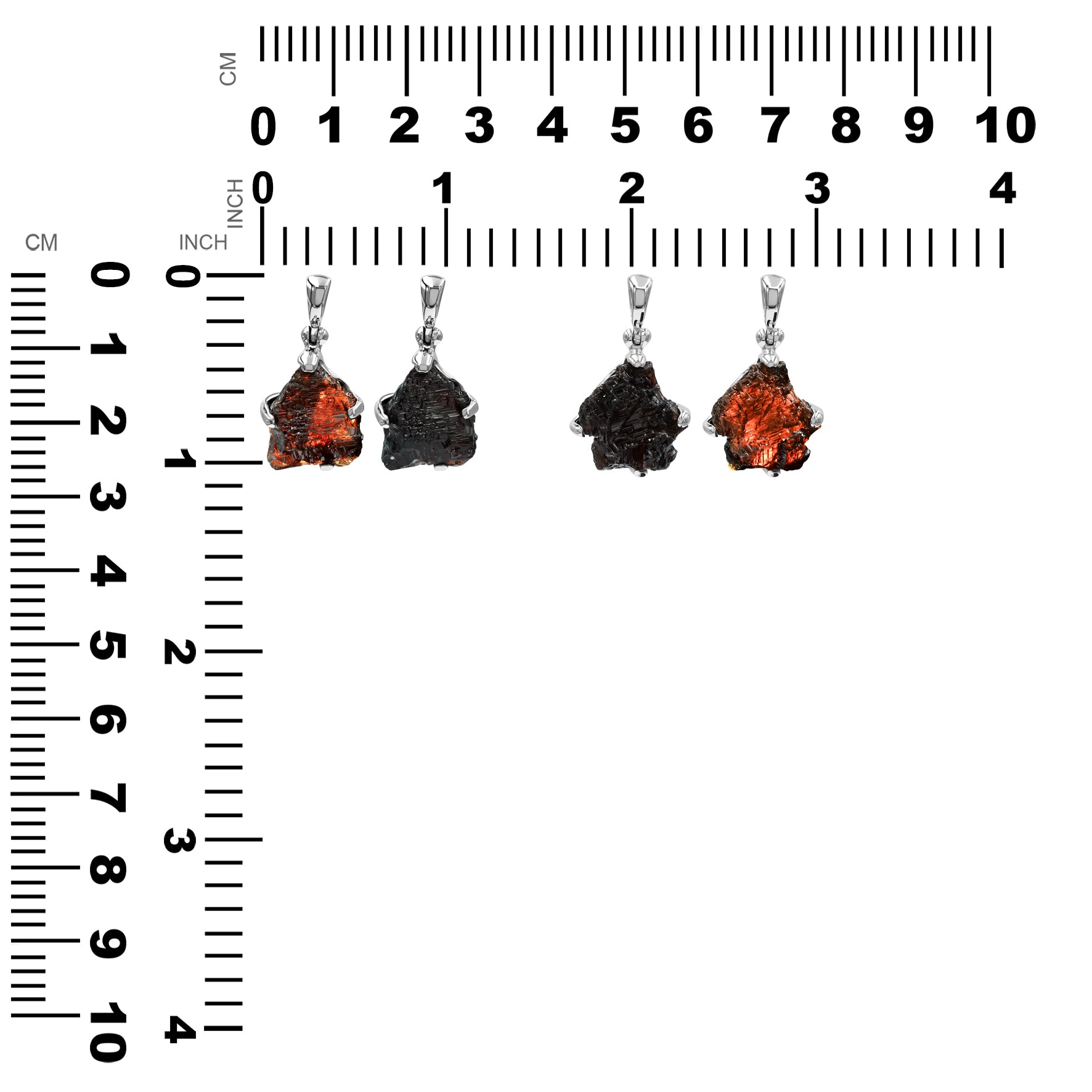 Garnet Crystal Pendant