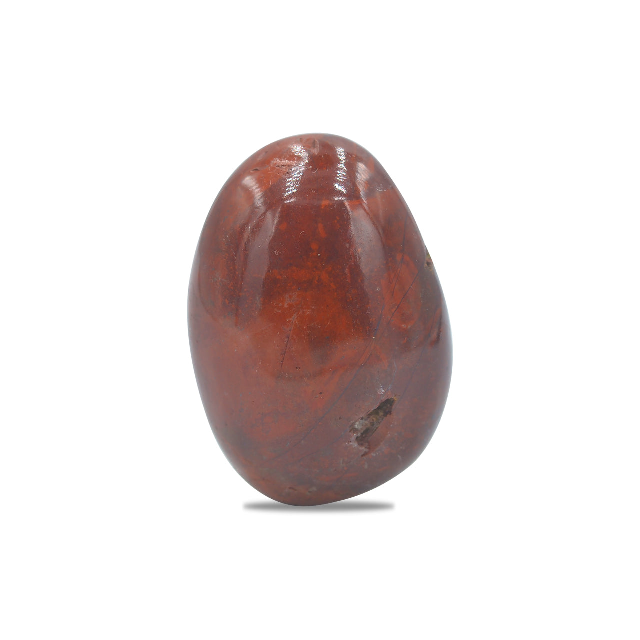 Red Jasper Palm Stone  Small