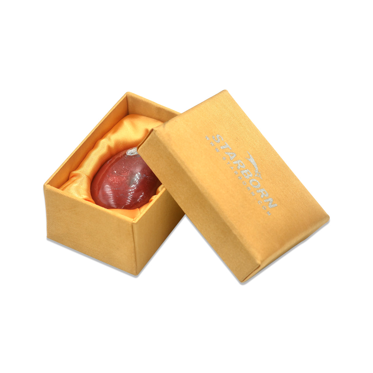 Red Jasper Palm Stone  Small