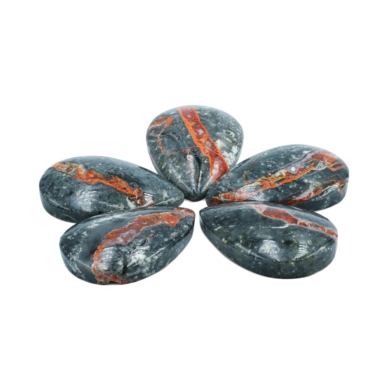 Magma Chalcedony Pear Shaped 20x30mm