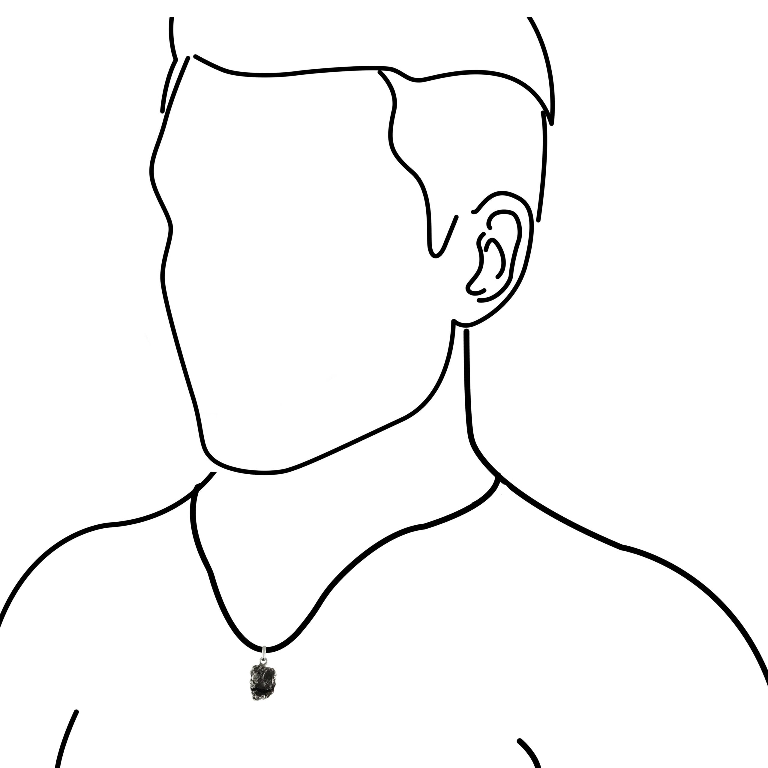 Fascinating Campo del Cielo Meteorite Pendant