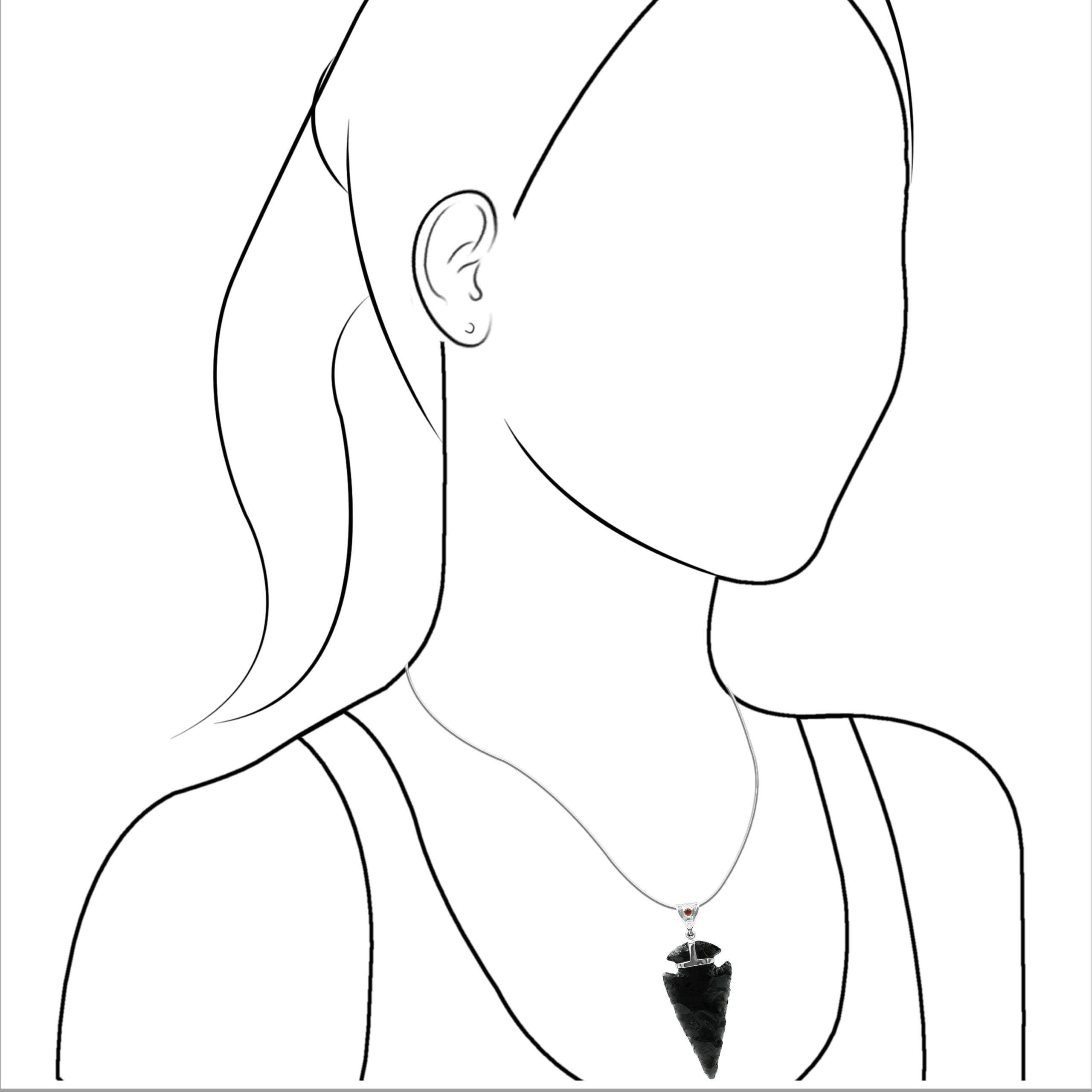 Obsidian Arrowhead