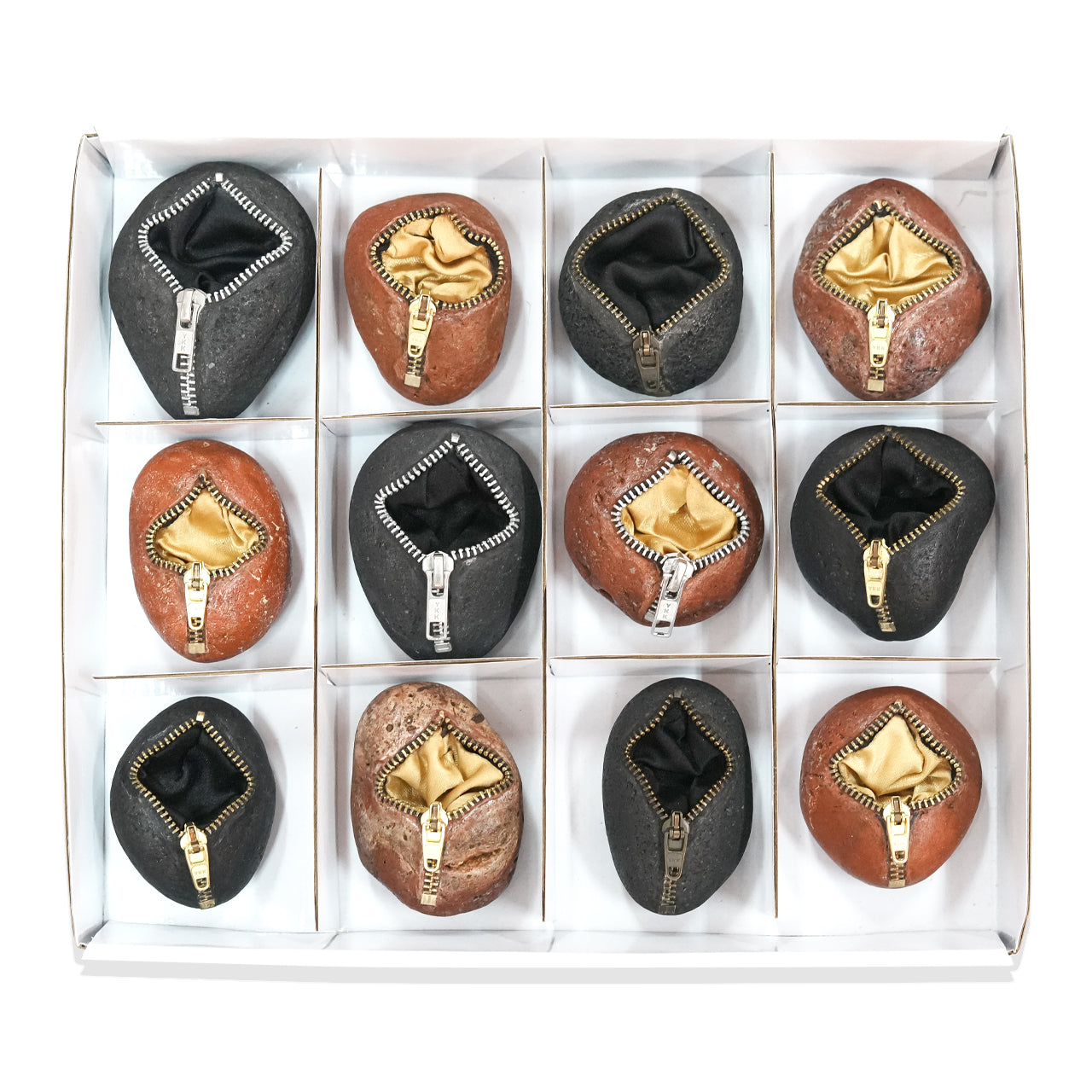 Mixed Color Zipper Rock