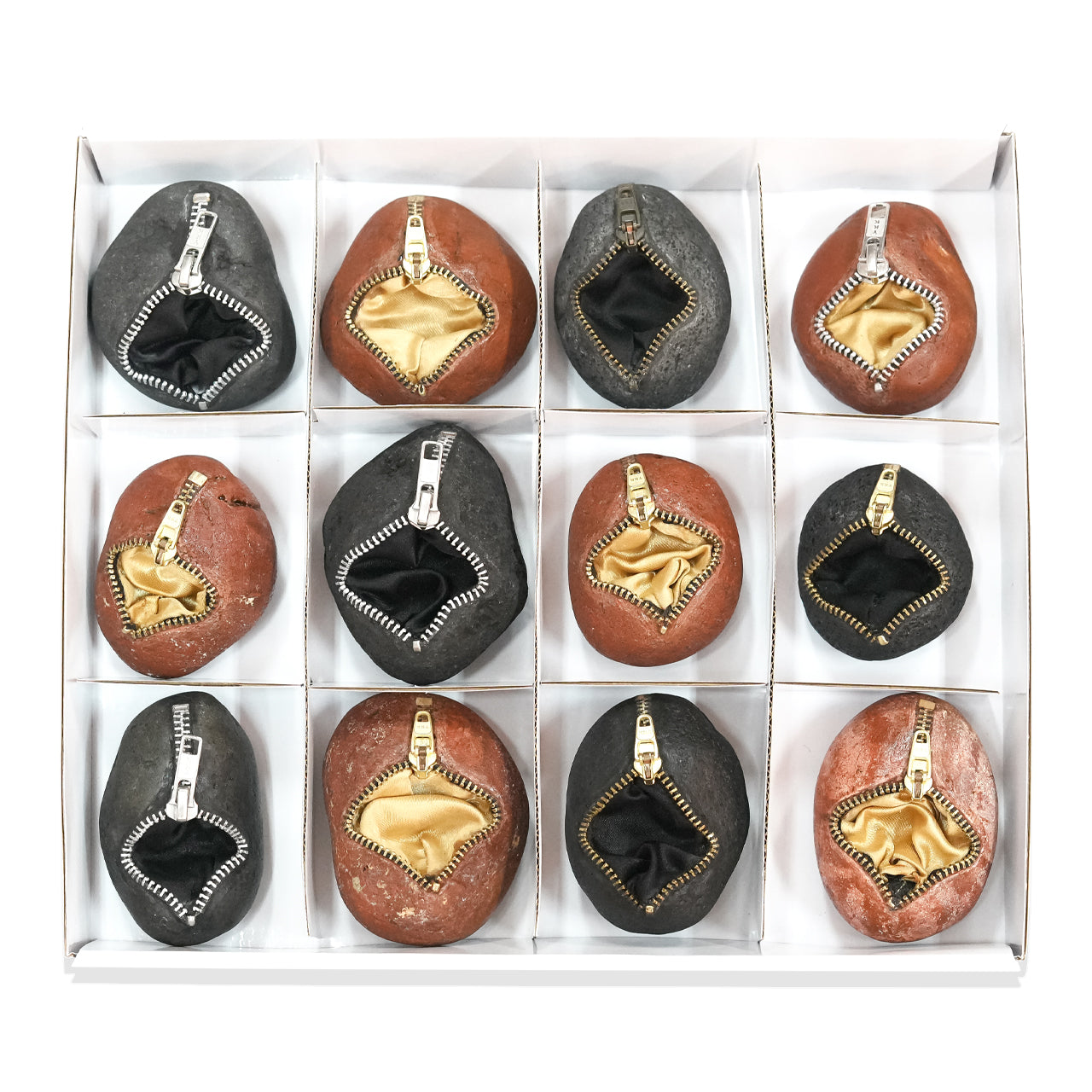 Mixed Color Zipper Rock