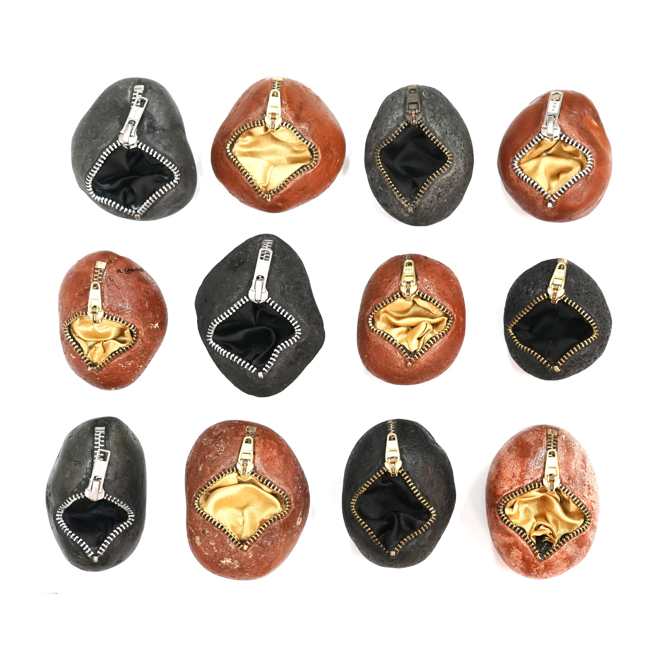 Mixed Color Zipper Rock