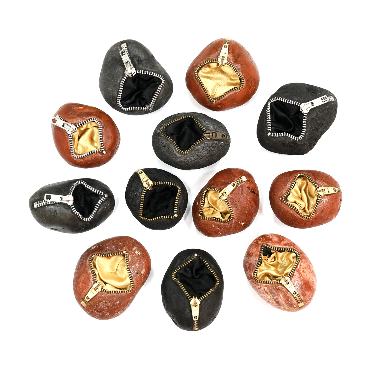 Mixed Color Zipper Rock