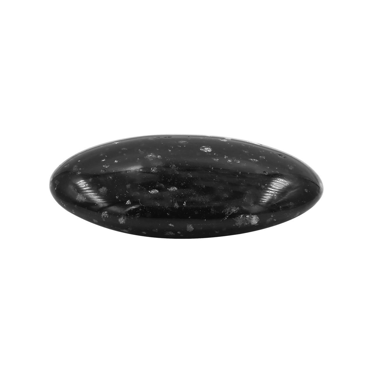 galaxy obsidian palm stone