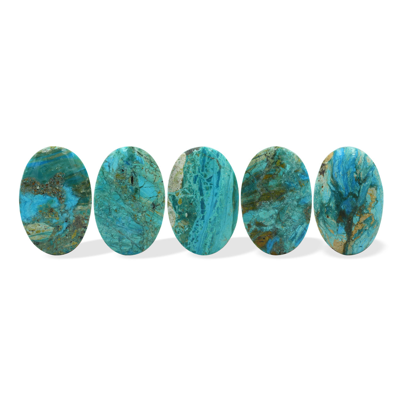 Peruvian Blue Opal Oval 30x20mm