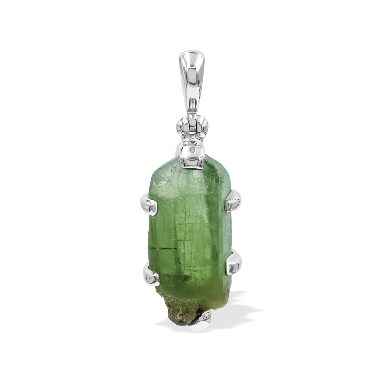 Peridot Crystal Pendant