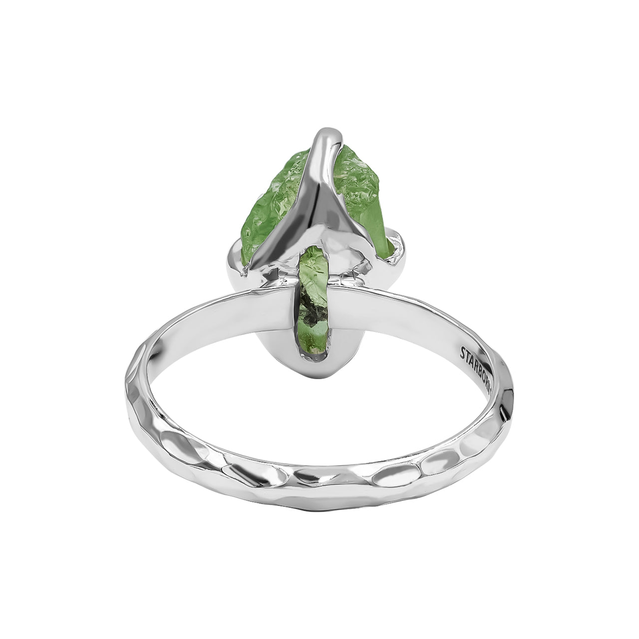 Peridot Crystal Ring