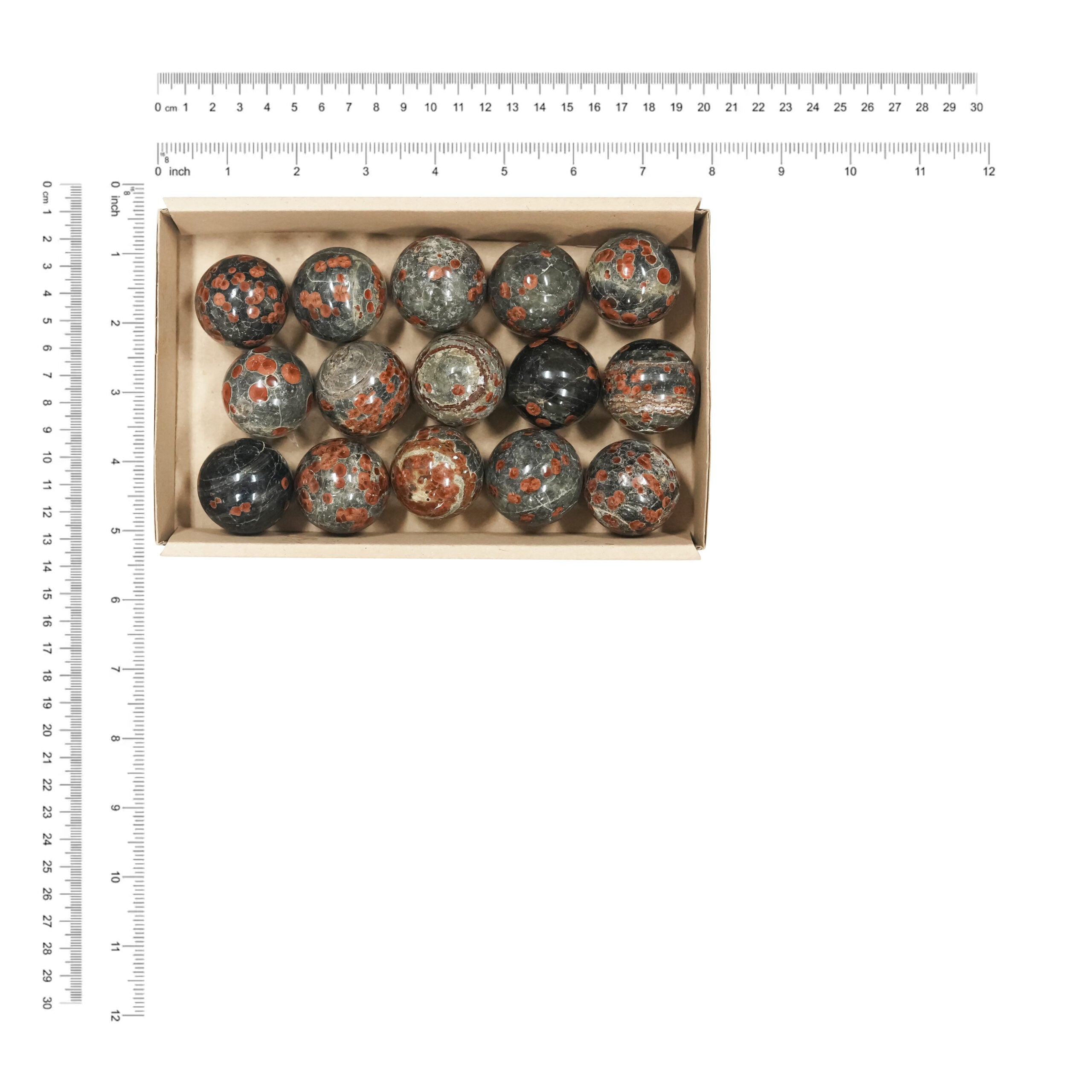 Red Planet Obsidian Spheres - 900gr