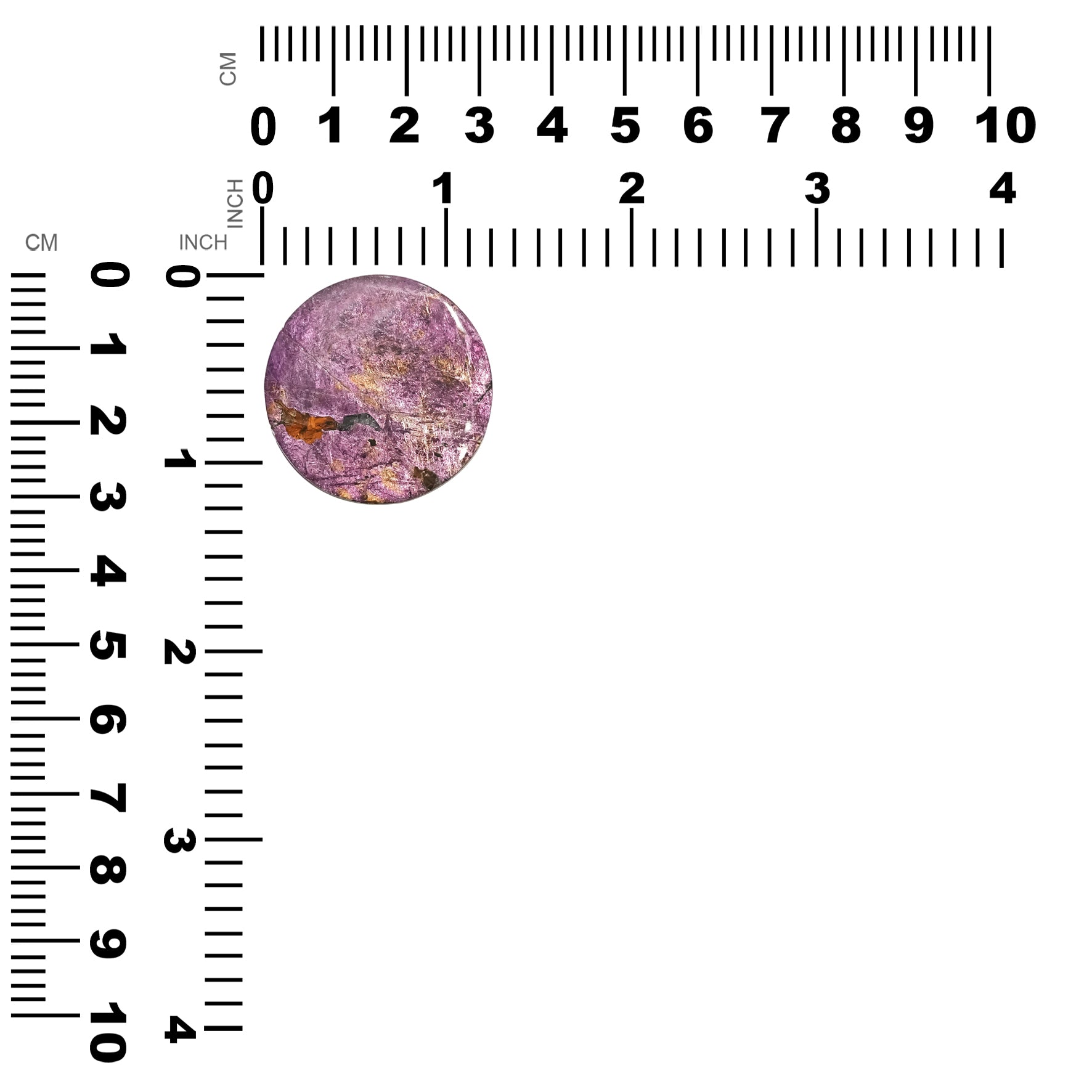 CPURCA0000Purpurite Round Cabochon 32mm29.3