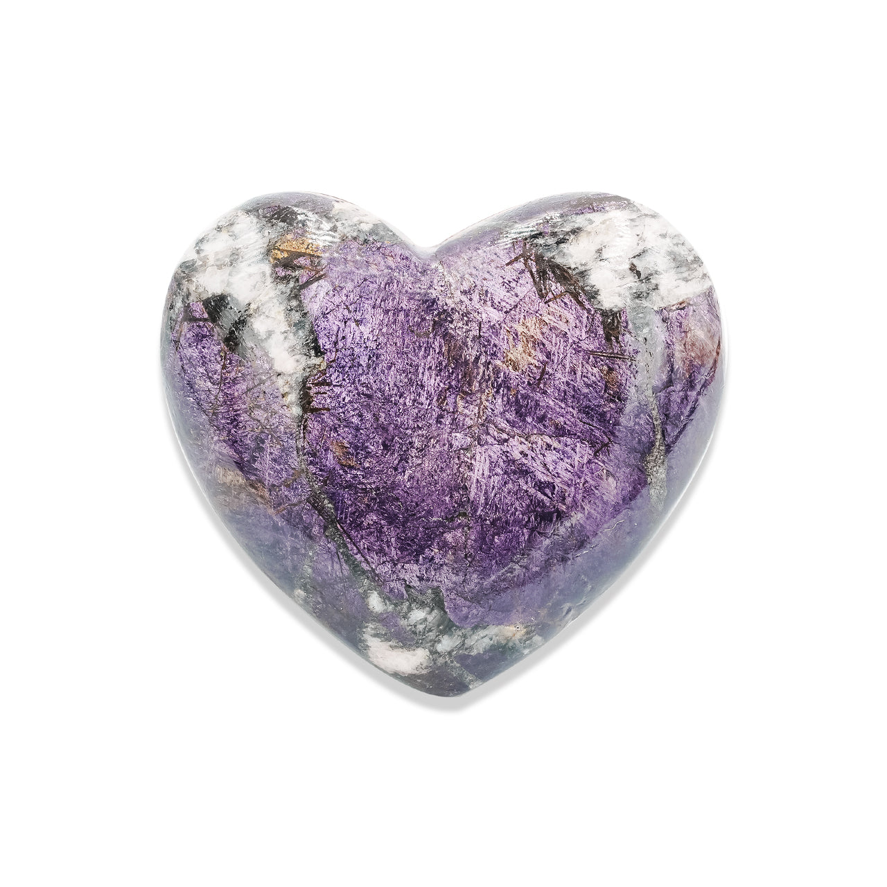 Purpurite Heart 33-36 mm