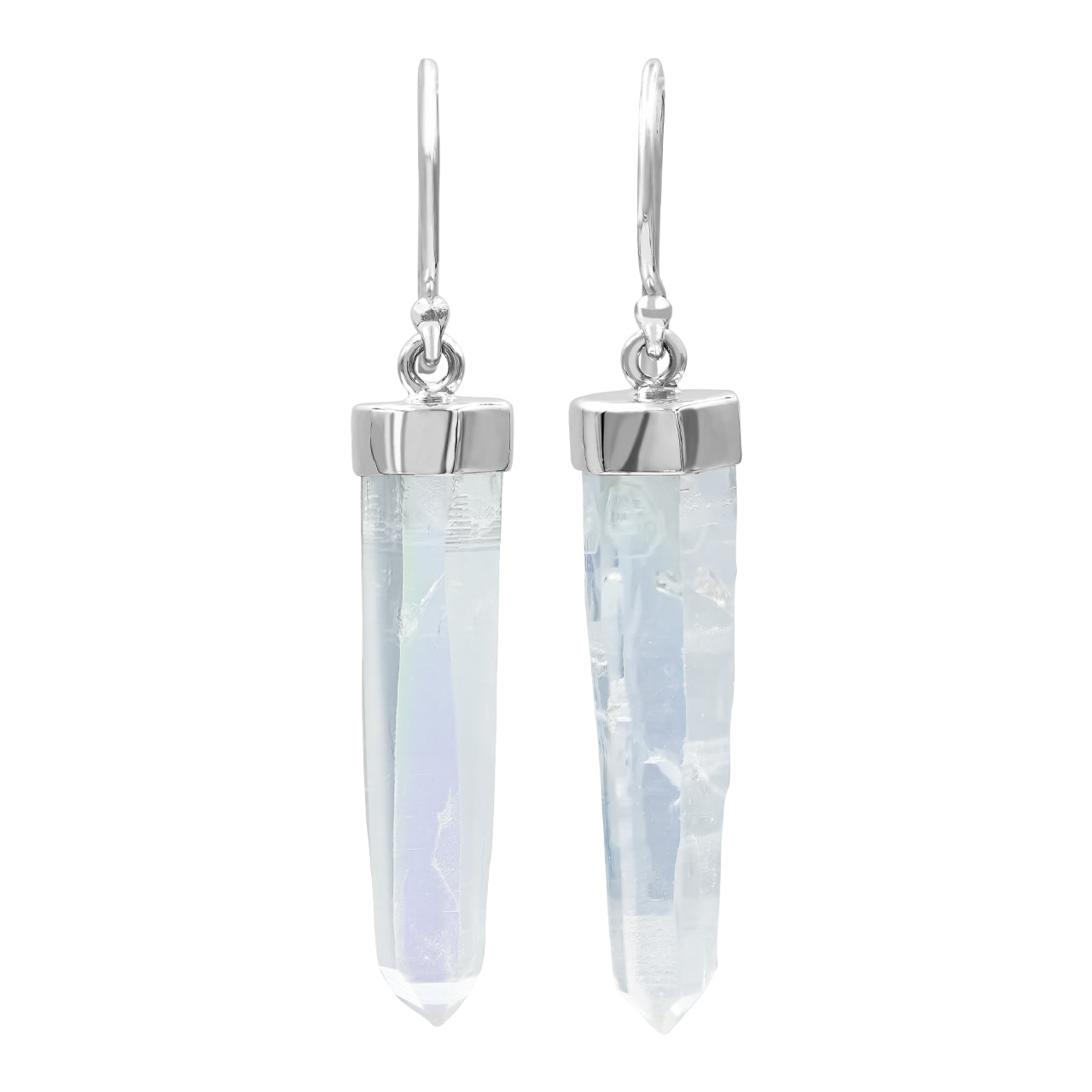 Angel Aura Quartz Earrings