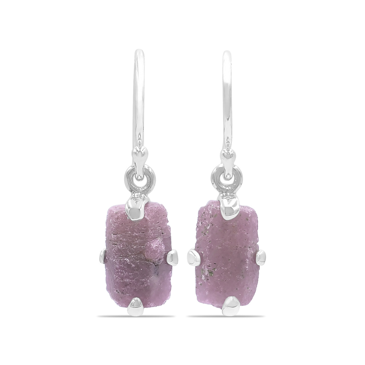 Ruby Prong Set Earrings