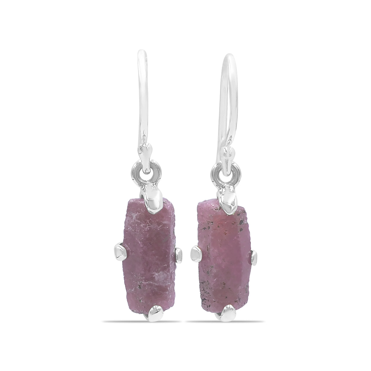 Ruby Prong Set Earrings