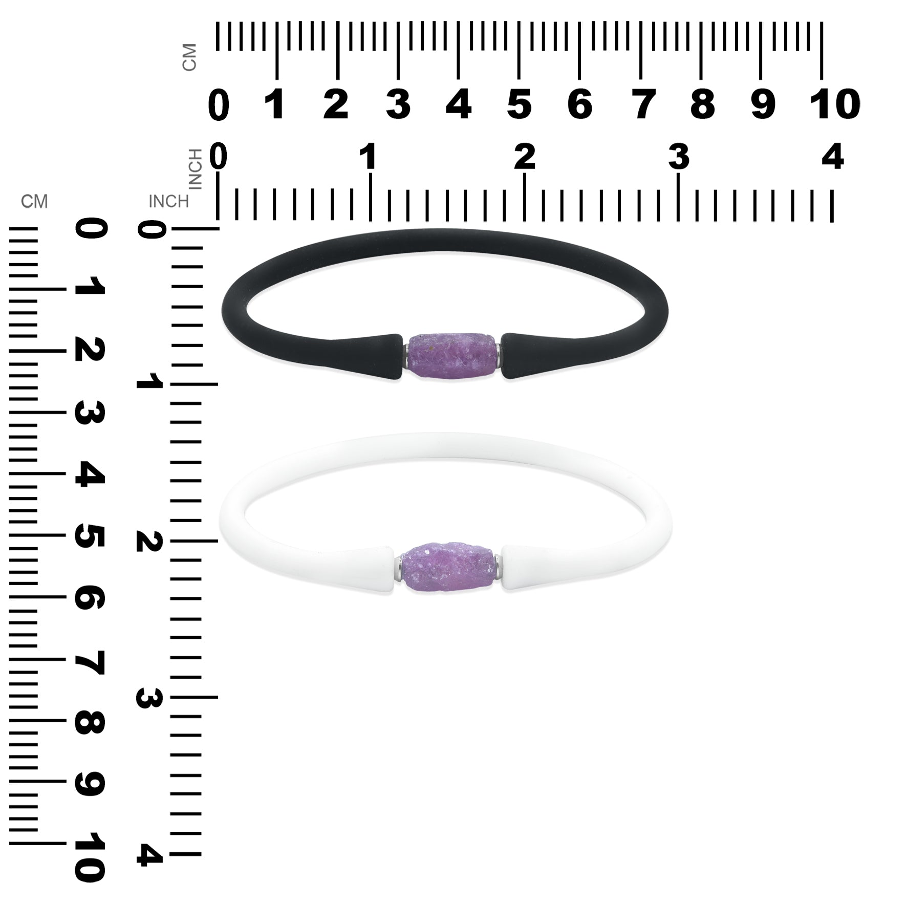 Ruby Silicone Bracelet