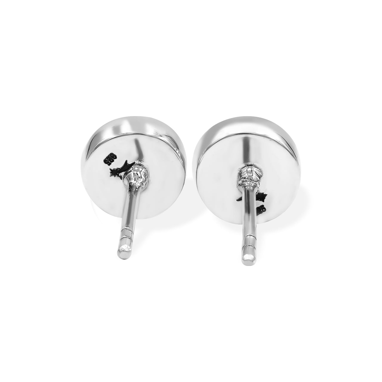 Rainbow Moonstone 7mm Post Style Earrings