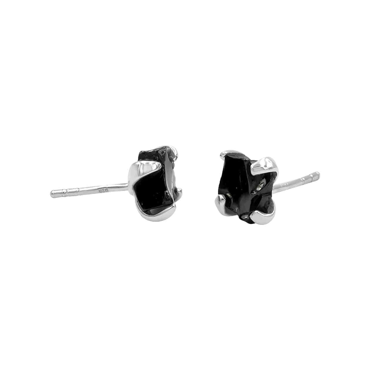 Genuine Rough Elite Shungite Post Earrings