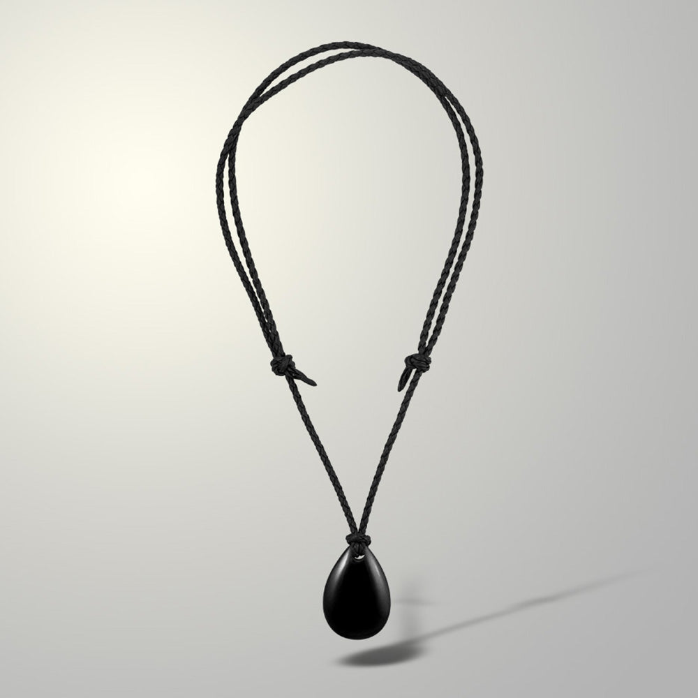 Teardrop Shungite Necklace