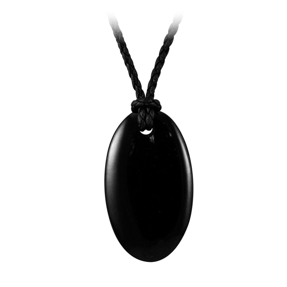 Oval Shungite Necklace