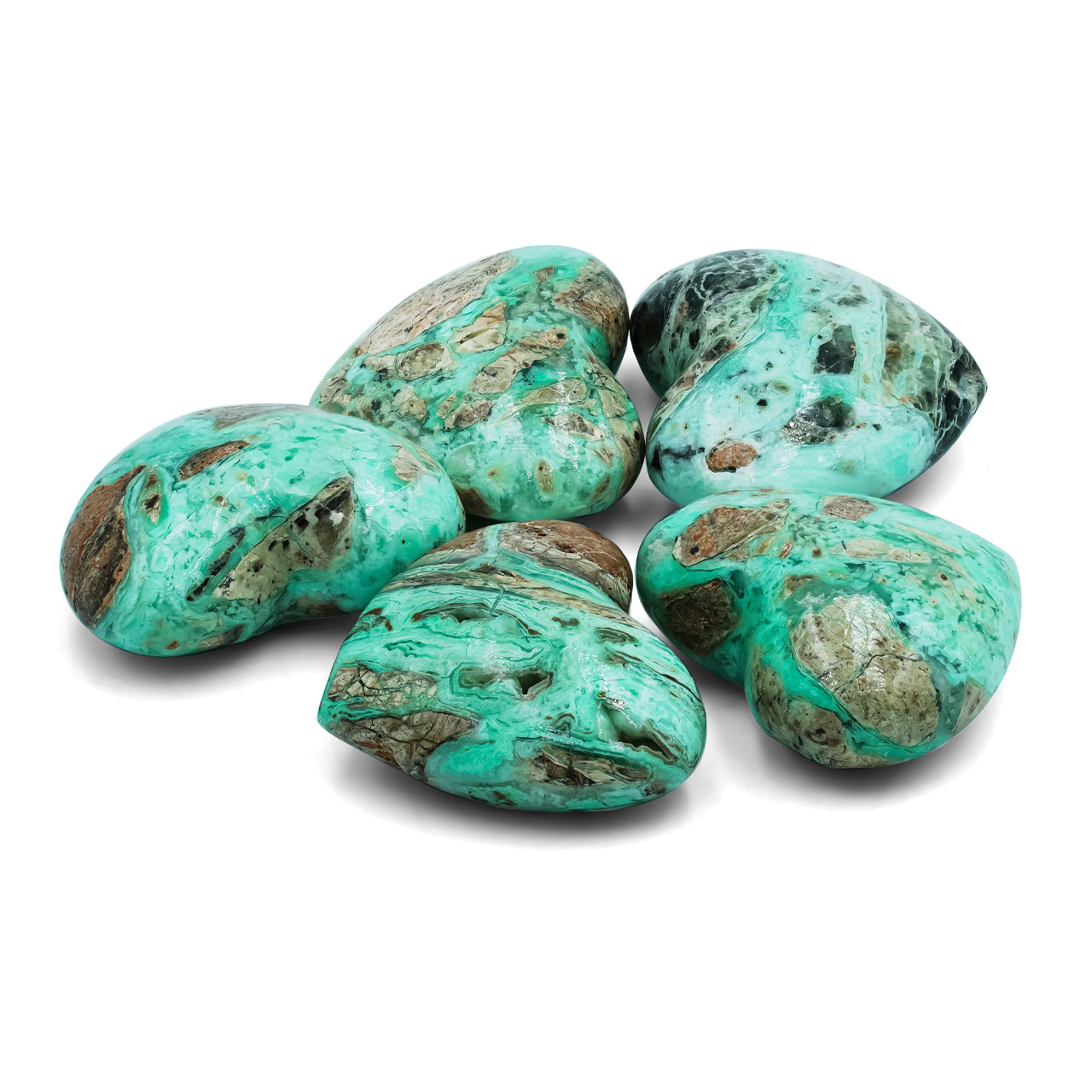 Smithsonite Heart Cabochon 21-22 mm