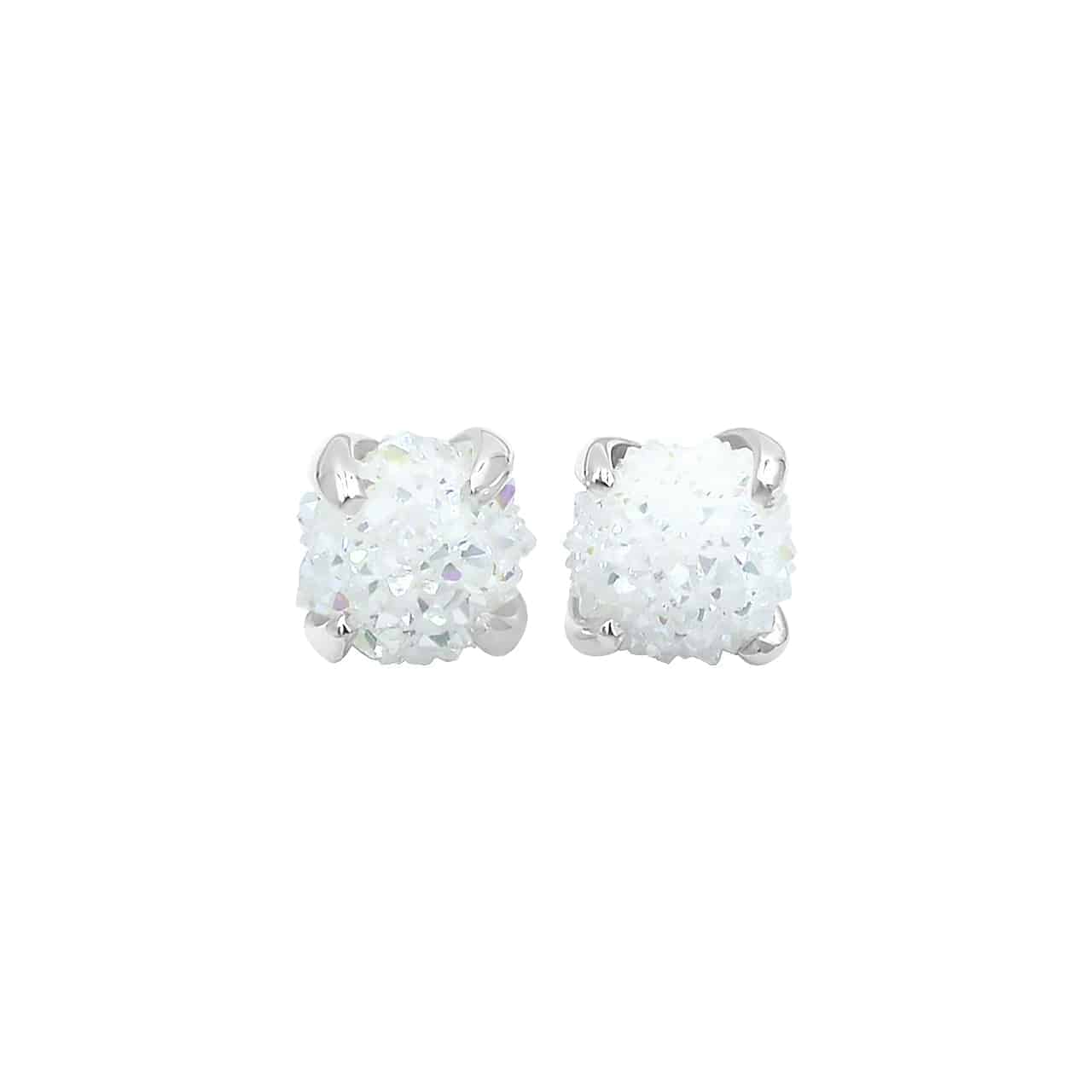 Spirit Quartz Crystal Post Style Earrings