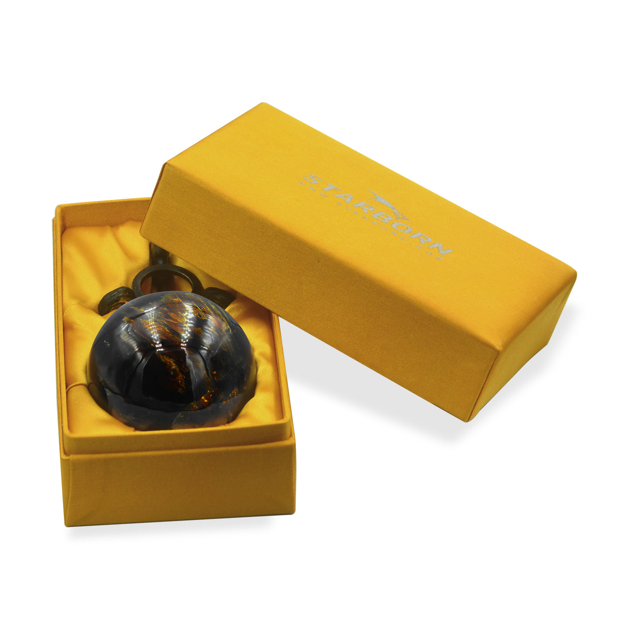 Lion's Mane Amber Sphere L