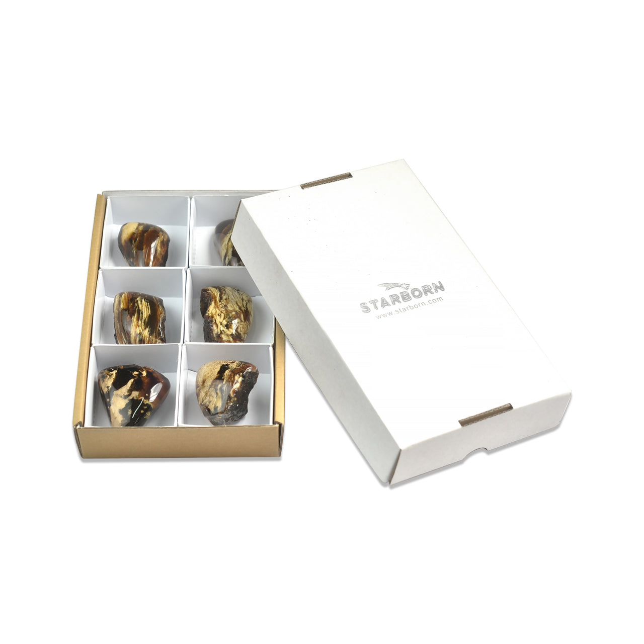 Small Box Milk and Honey Amber, 6 pcs