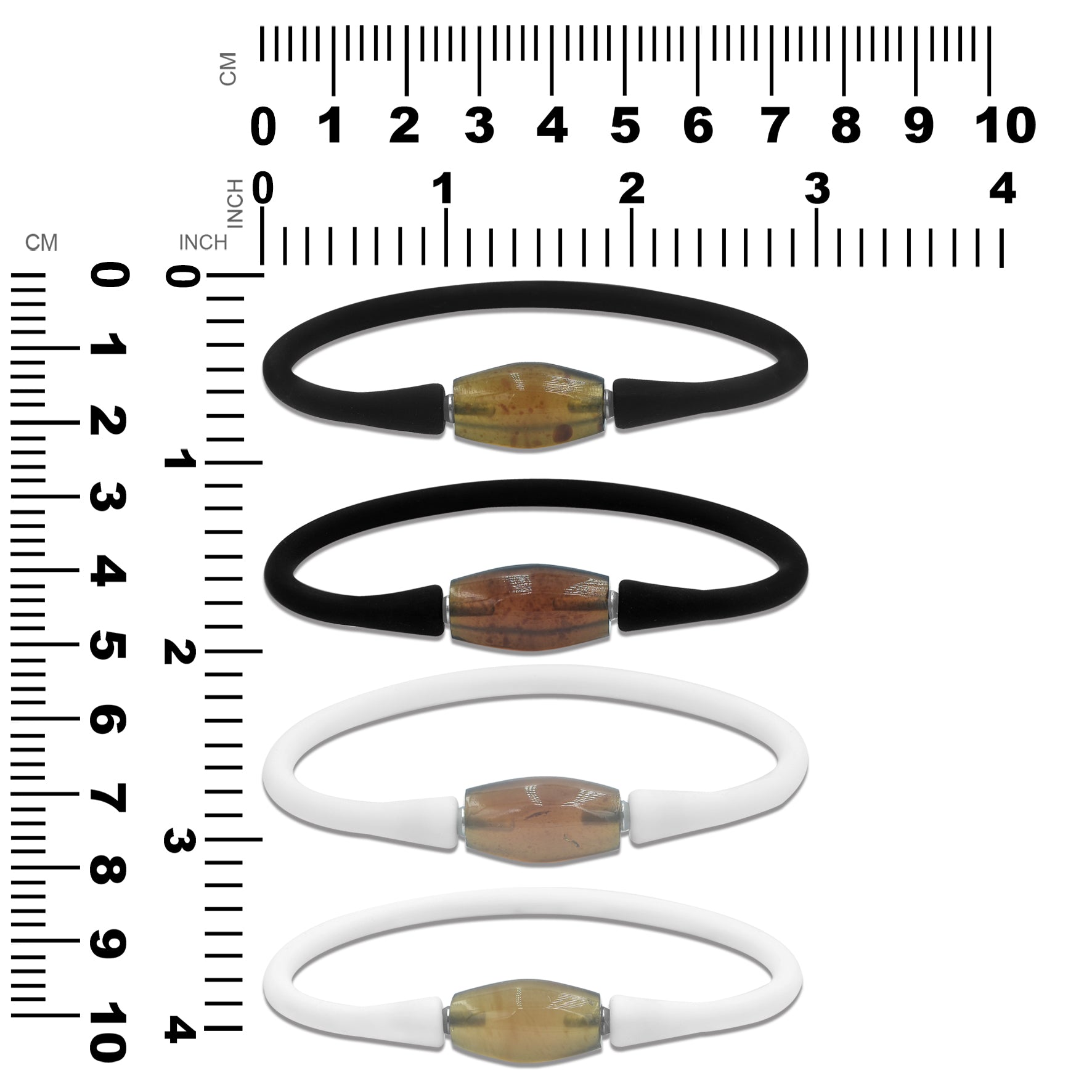 Sumatra Amber Silicone Bracelet