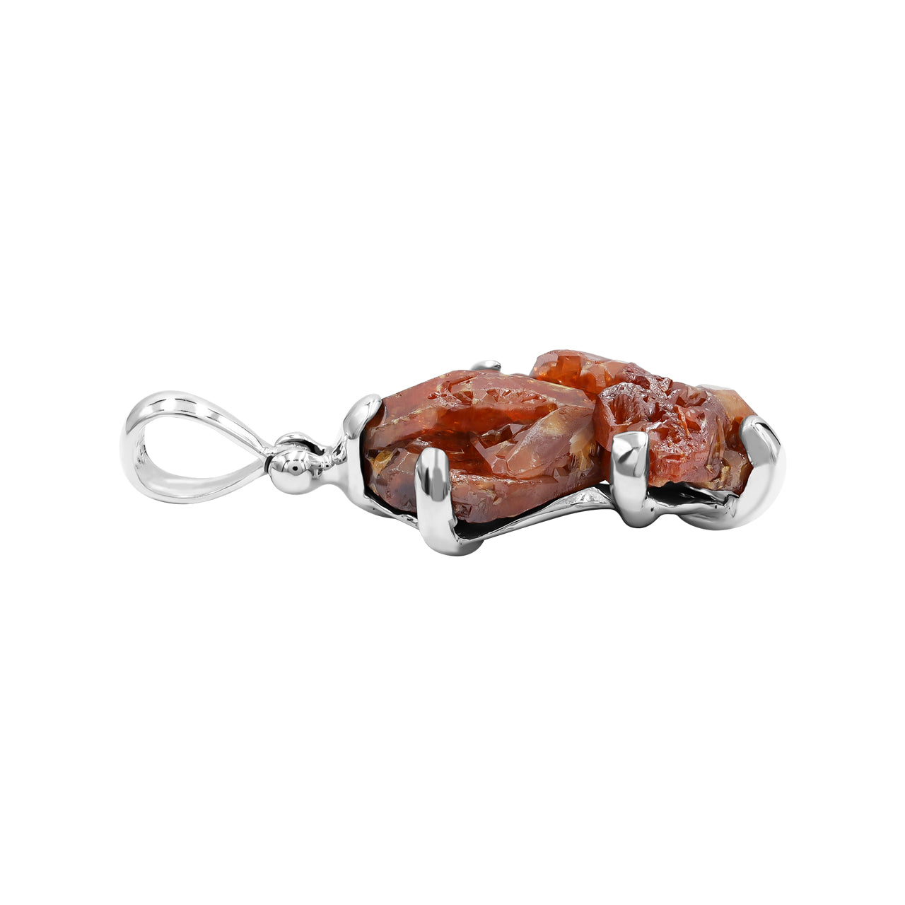 Vanadinite Prong Set Style Pendant