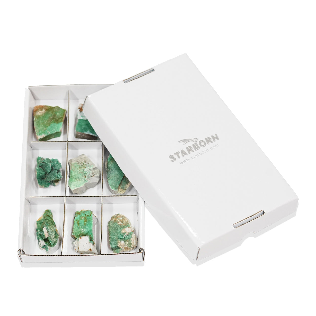Variscite Drusy 9 pcs